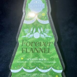 Scentsy Forever Flannel Wax Brick - Vibrant Green